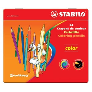 ΞΥΛΟΜΠΟΓΙΕΣ STABILO METAL 1824-77 (24τμχ)