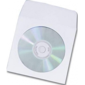 ΦΑΚΕΛΟΣ CD ΛΕΥΚΟΣ ΜΕ ΠΑΡΑΘΥΡΟ (100ΤΕΜ.)