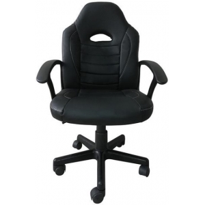 ΚΑΡΕΚΛΑ ΝΕΧΤ 13828 gaming μαύρη τροχήλατη (63X64X96εκ.)