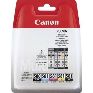ΜΕΛΑΝΙ CANON PGI580/CLI581 Multipack (2078C005)