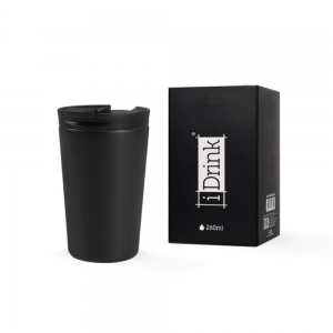 ΚΟΥΠΑ i DRINK ID0235 TRAVEL MUG 260ml BLACK