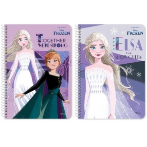 ΤΕΤΡΑΔΙO ΣΠΙΡΑΛ 17Χ25 2ΘΕΜ 60Φ FROZEN 2ΣΧ. (562784)