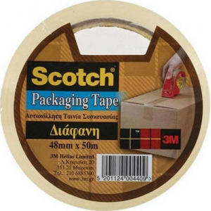 ΤΑΙΝΙΑ ΣΥΣΚΕΥΑΣΙΑΣ SCOTCH 48Χ50m ΔΙΑΦΑΝΗ