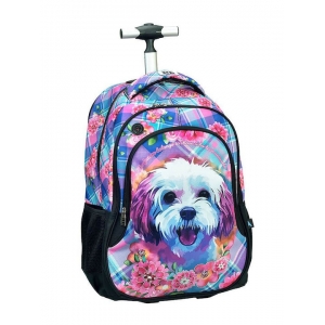 ΤΣΑΝΤΑ TROLLEY Back me up Love Dog 357-16074