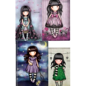 ΤΕΤΡΑΔΙΟ ΣΠΙΡΑΛ 2ΘΕΜ. GRAFFITI SANTORO GORJUSS 19705 (A4)