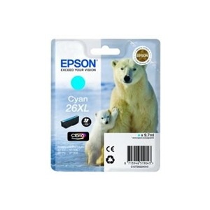 ΜΕΛΑΝΙ EPSON 26XL CYAN (T263240)