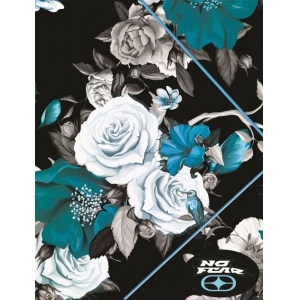 ΝΤΟΣΙΕ ΛΑΣΤΙΧΟ Α4 NO FEAR BLUE FLOWERS 347-56510