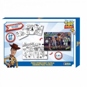 ΠΑΖΛ ΧΡΩΜΑΤΙΣΜΟΥ LUNA 2 ΟΨΕΩΝ TOY STORY 4 ΜΕ 3 ΣΕΛ ΧΡΩΜ 24 ΤΜΧ 562321
