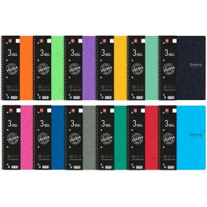 ΤΕΤΡΑΔΙΟ ΣΠΙΡΑΛ THEMA A4 3θεμ. 4543-7