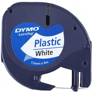 ΕΤΙΚΕΤΕΣ DYMO LETRATAG 12mm X 4M ΠΛΑΣΤΙΚΕΣ (Plastic) S0721660