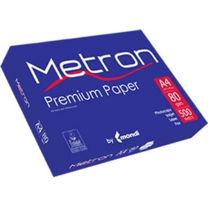 ΧΑΡΤΙ Α4 METRON 80gr.(ΠΑΚΕΤΟ 500φ)