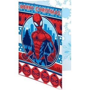 ΚΑΡΤΑ ΧΡΙΣΤΟΥΓΕΝΝΩΝ SPIDERMAN 500860
