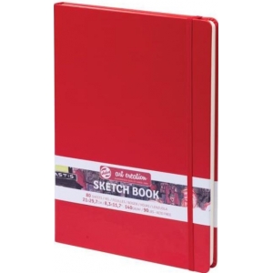 SKETCH BOOK TALENS ΚΟΚΚΙΝΟ 80Φ. 21Χ30 (38938)