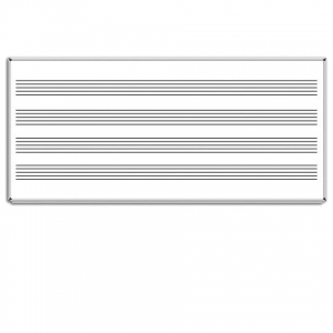 ΠΙΝΑΚΑΣ ΜΟΥΣΙΚΗΣ 120Χ140εκ. ΜΑΡΚΑΔΟΡΟΥ