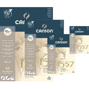 ΜΠΛΟΚ ΣΧΕΔΙΟΥ CANSON A4 120gr./50 ΦΥΛΛΩΝ