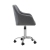 Καρέκλα εργασίας Jasper Υ88-78x54x54 εκ υφασμάτινη, χρώμα γκρι 13824-03