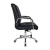 Καρέκλα διευθυντική τροχήλατη Υ114-106x50x76εκ μαύρη 13823-09