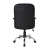 Καρέκλα διευθυντική τροχήλατη Υ96-86x50x60εκ μαύρη με μαξιλάρι 13822