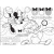 PUZZLE ΧΡΩΜΑΤΙΣΜΟΥ 2 ΟΨΕΩΝ 100ΤΕΜ MINNIE LUNA 000562639