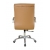 Καρέκλα διευθυντική τροχήλατη Υ114-106x50x76εκ Camel 13823-07